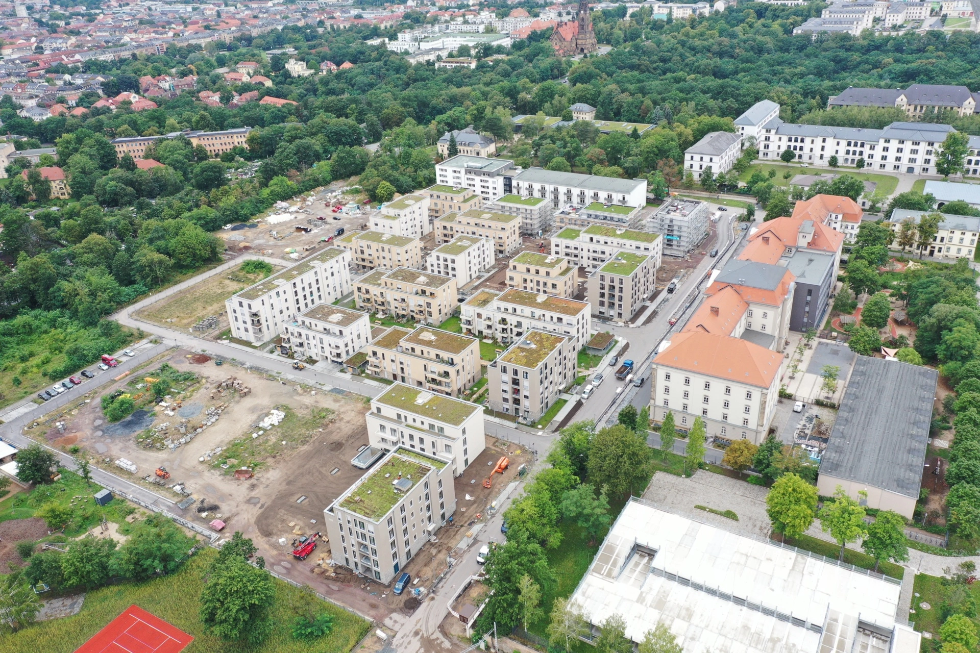Dresden Marienallee Luftbild