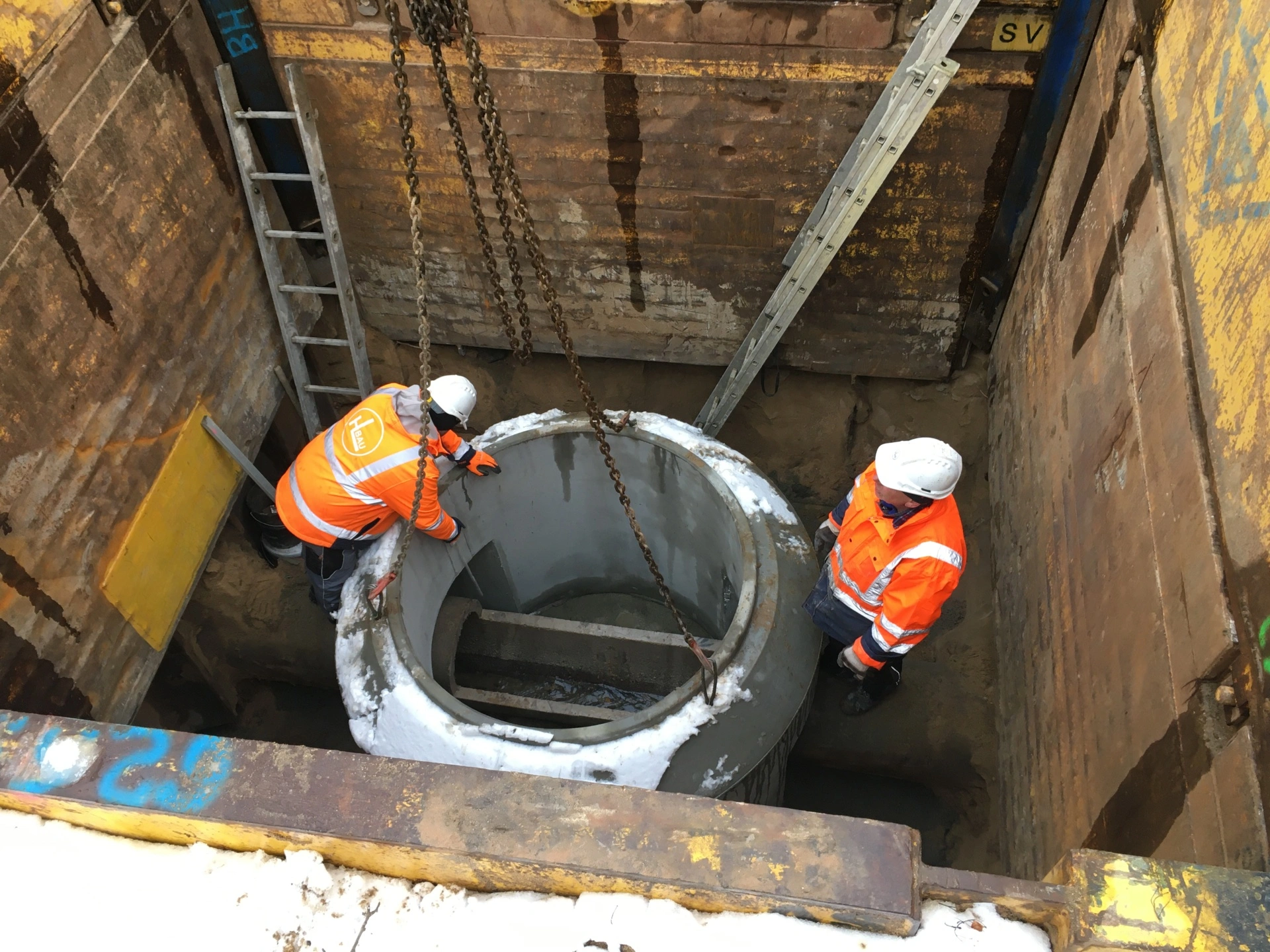 Schmutzwasserleitung