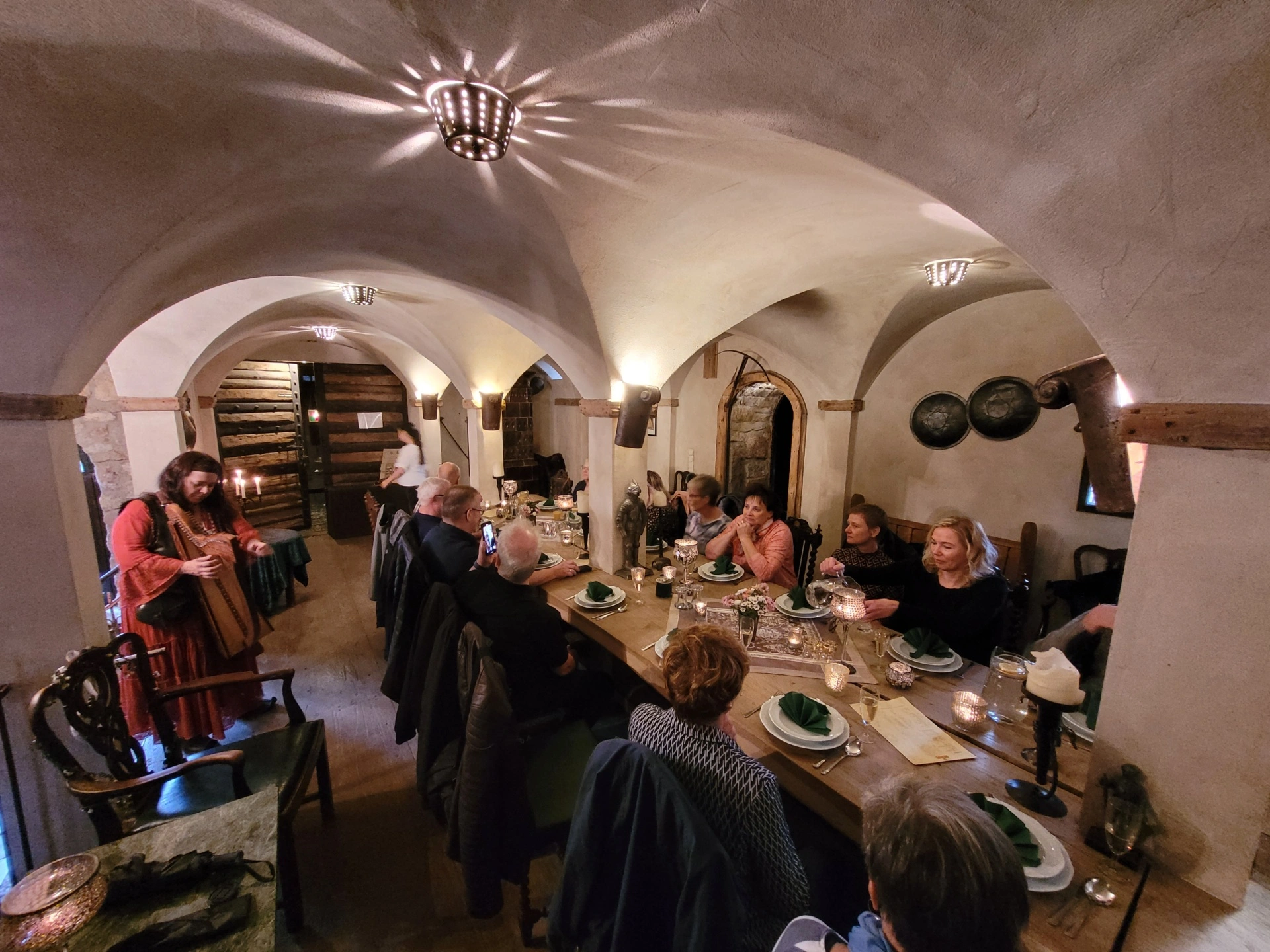 Fürstlicher Ausklang des Teamausflug sin der Jakubzburg