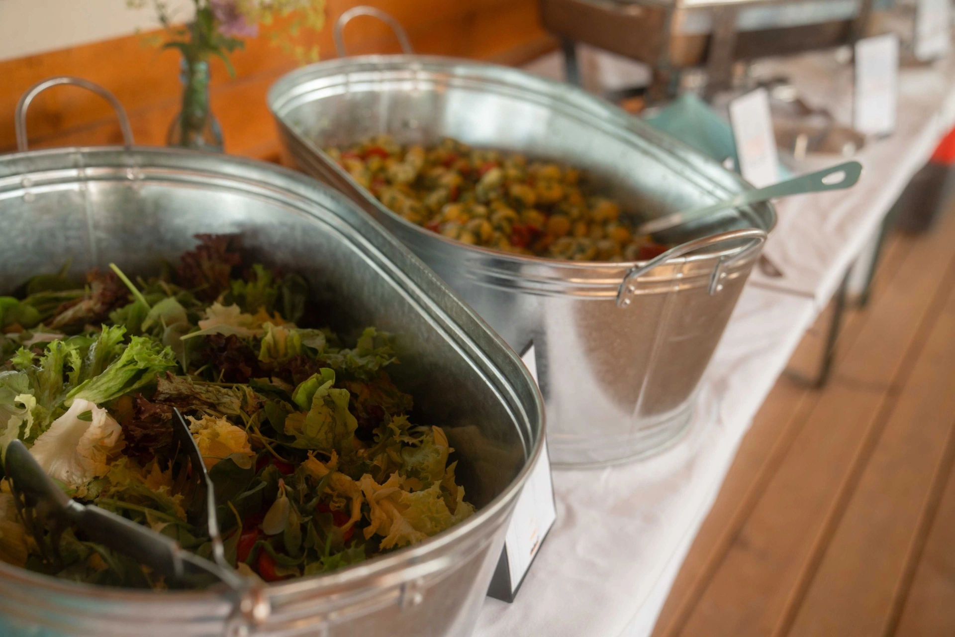 Wer viel sportelt, muss auch viel Essen - danke an die Köche des Citybeach!