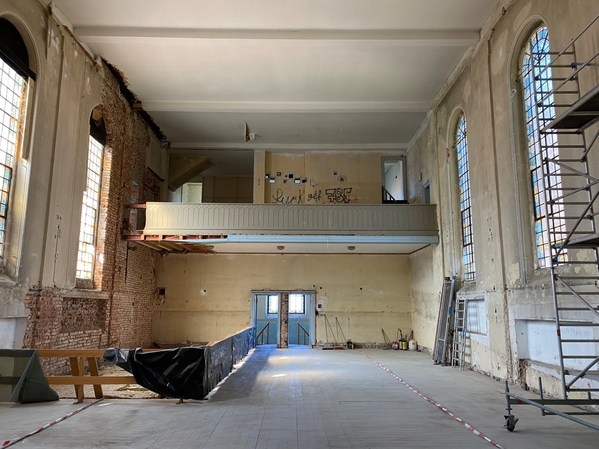 Kapelle vor der Sanierung