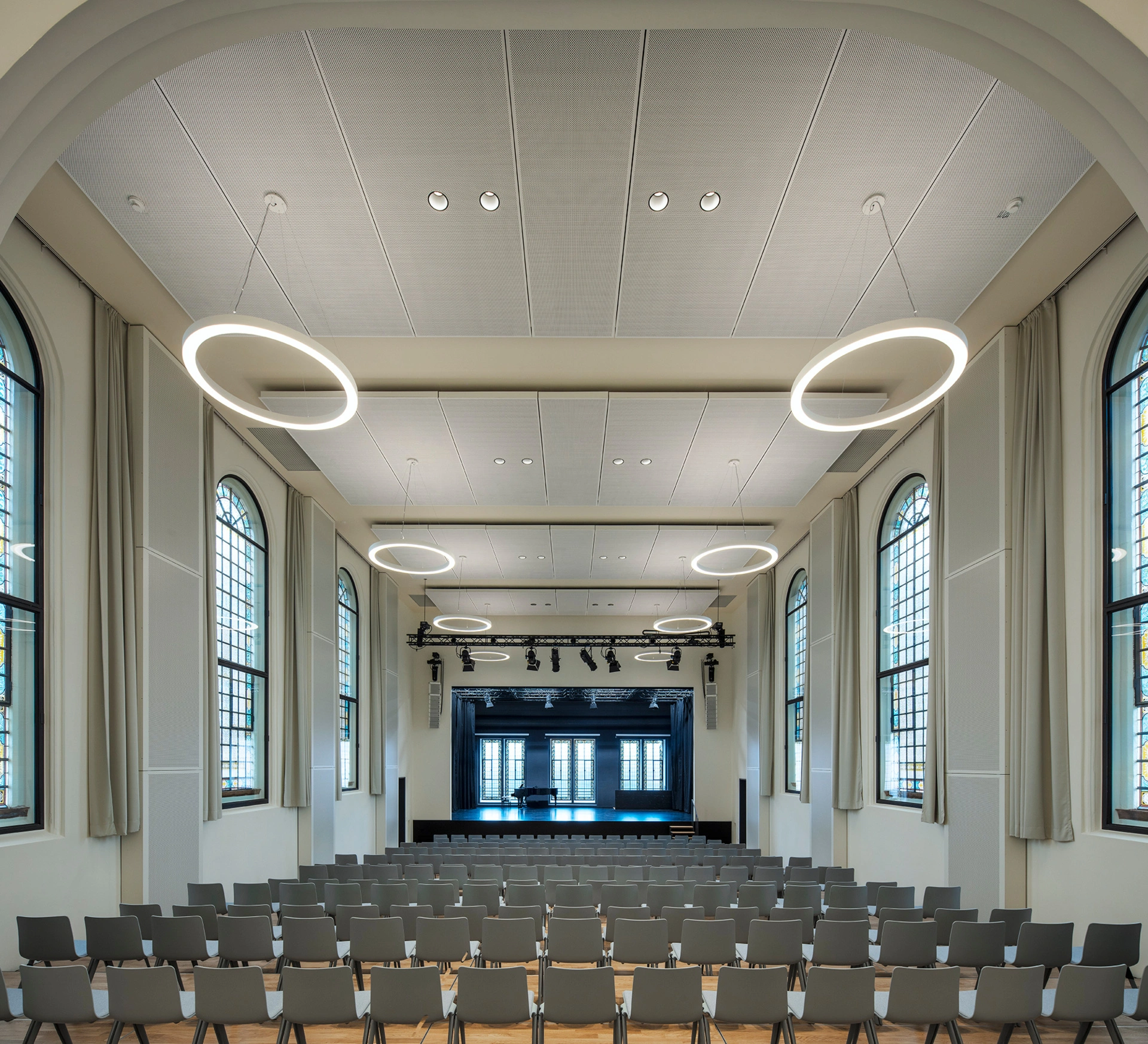 Großer Saal in der ehemaligen Kapelle