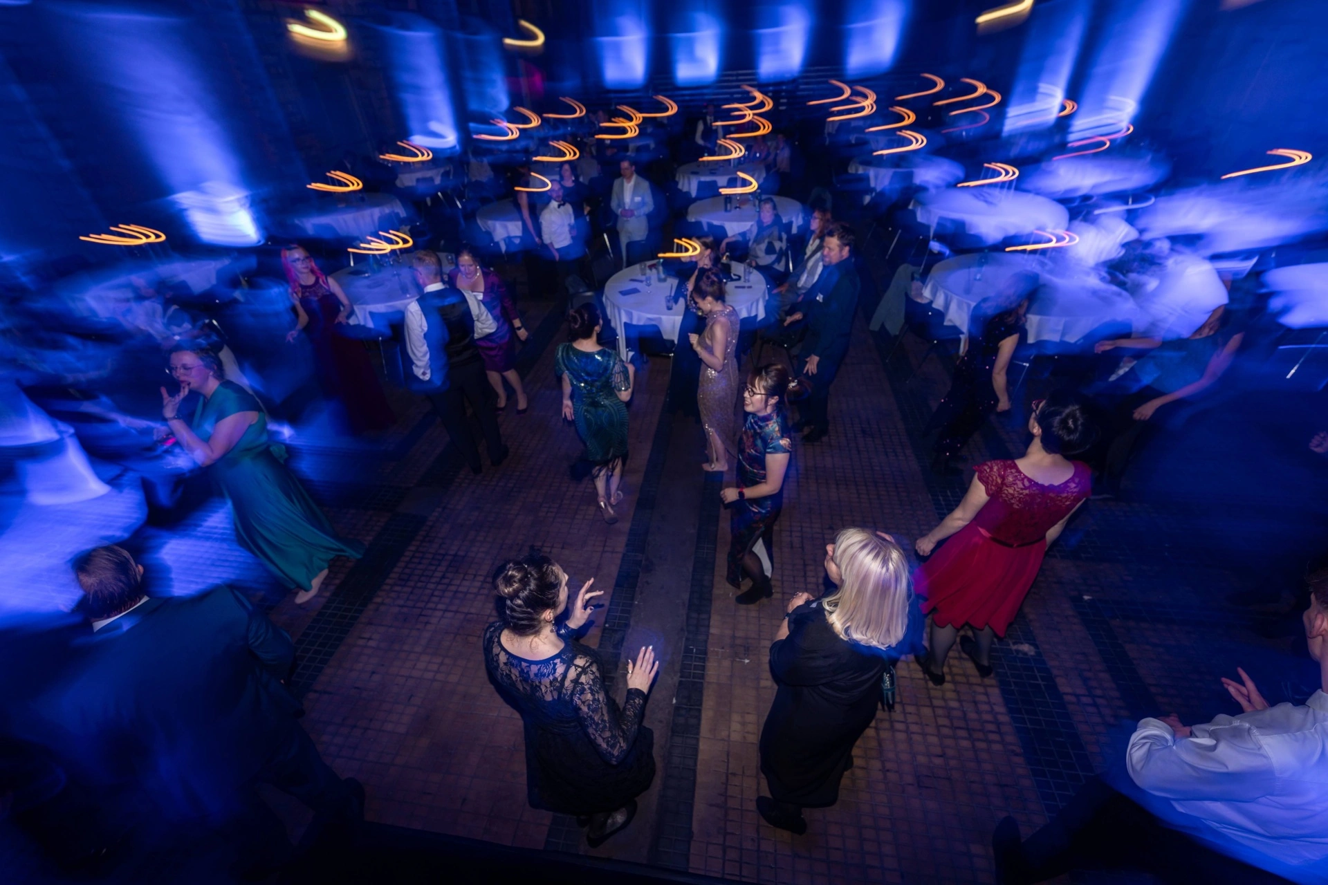 Getanzt wurde noch bis spät in die Nacht.