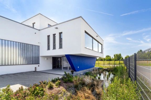 Das neue Büro- und Produktionsgebäude der Sachsen-Kälte in Dresden